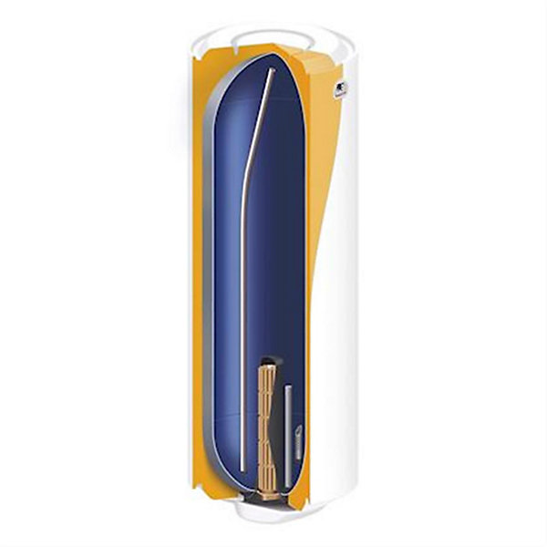 Chauffe-eau électrique STEATIS - vertical mural compact - 200 L - Blanc