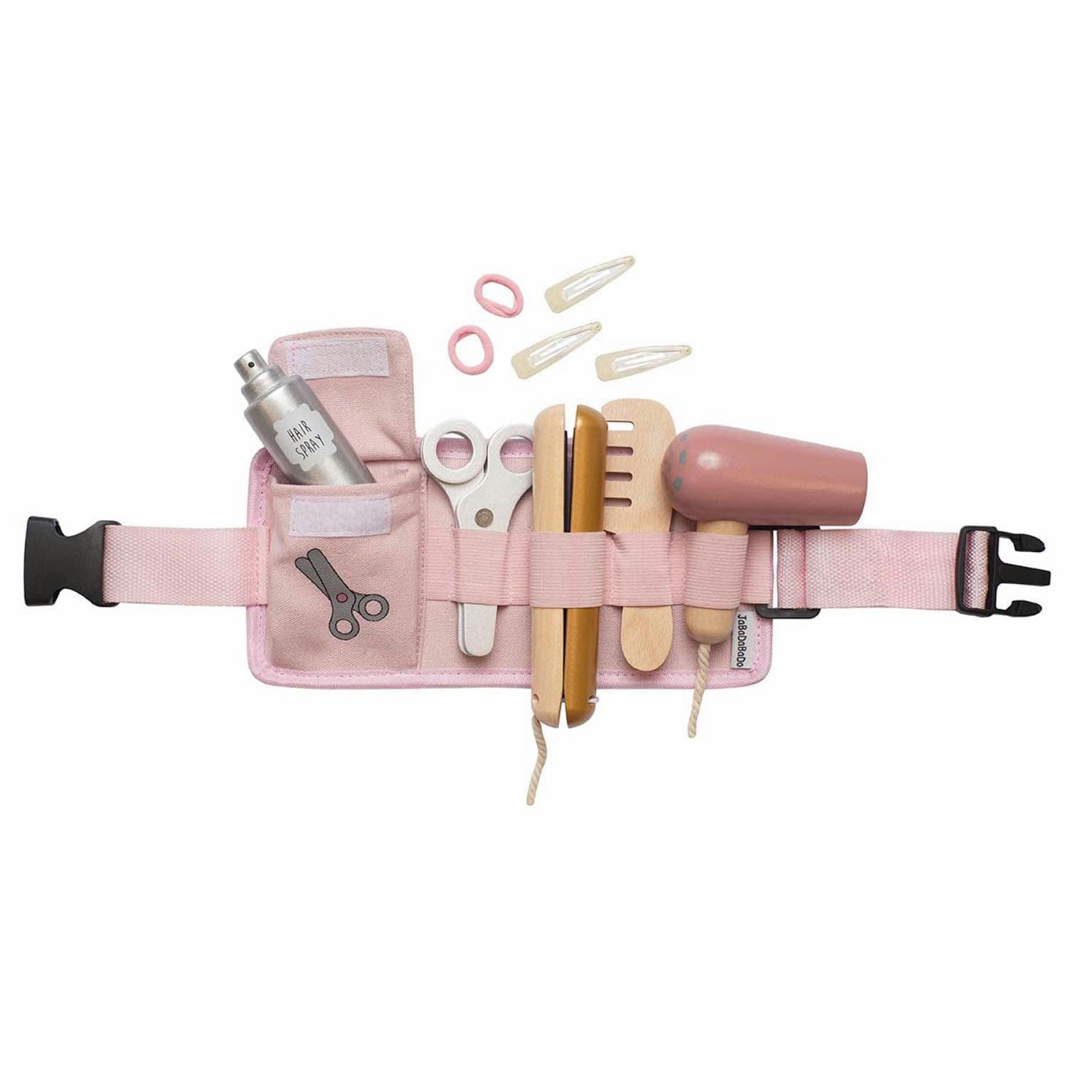 - Jouet en bois - Set - ceinture de coiffeur