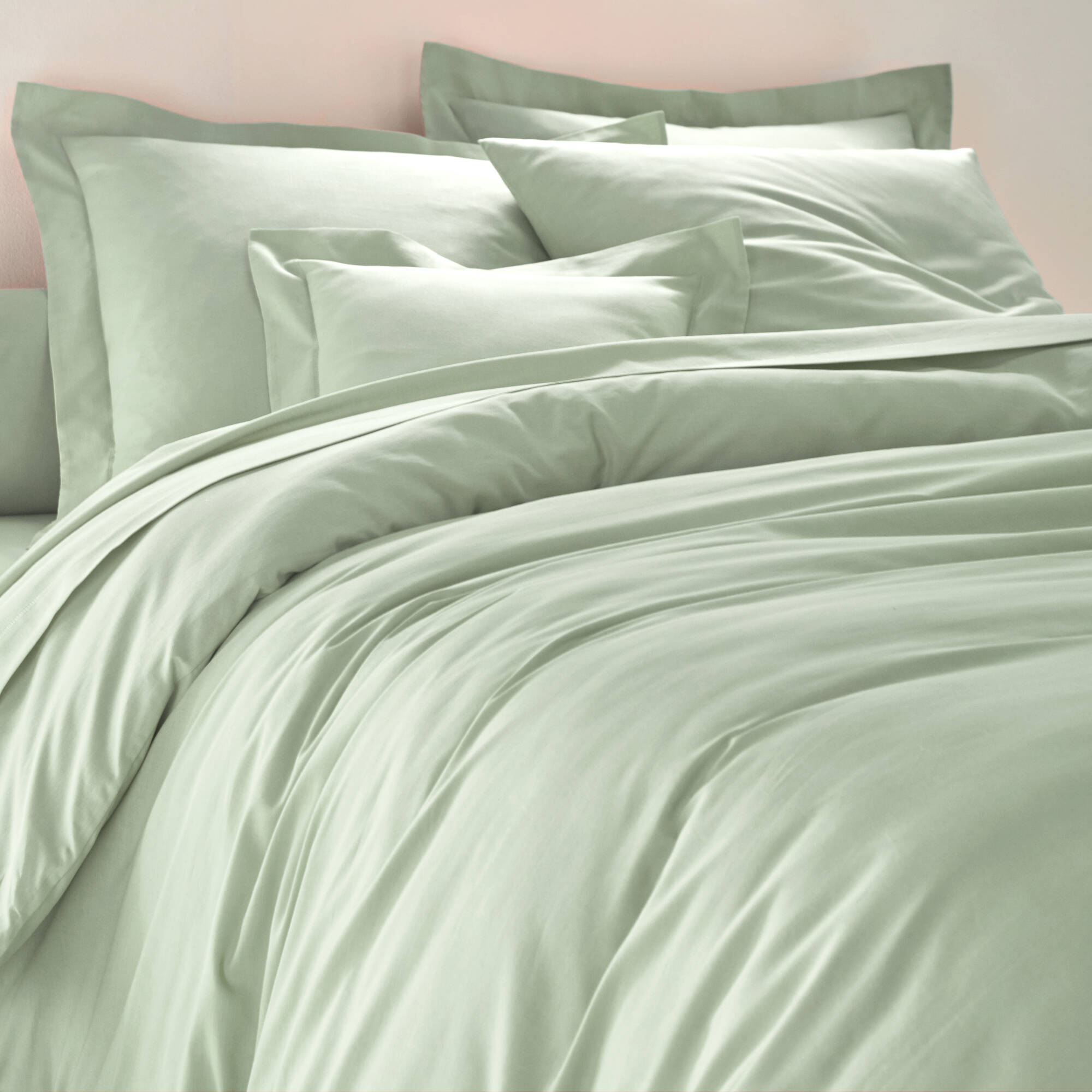 Linge de lit uni coton