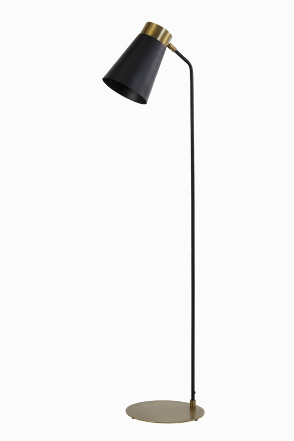 Light & Living vloerlamp BRAJA - zwart - 30x29x143cm
