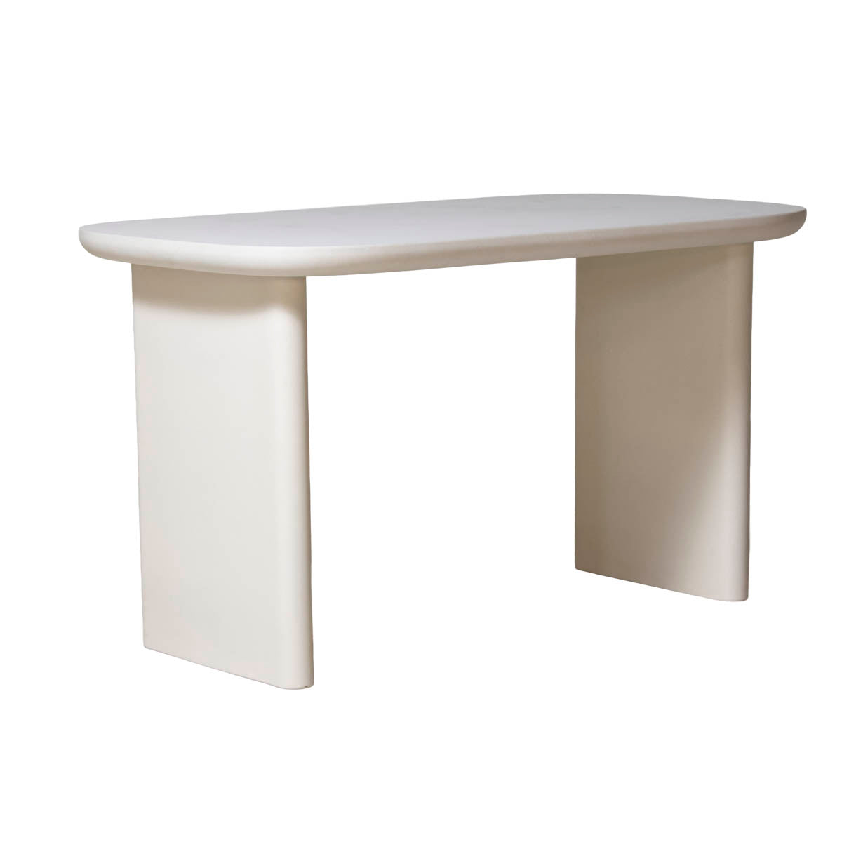 Giga Meubel Outdoor Countertafel Maya - Beige Composiet - 160x90x90cm