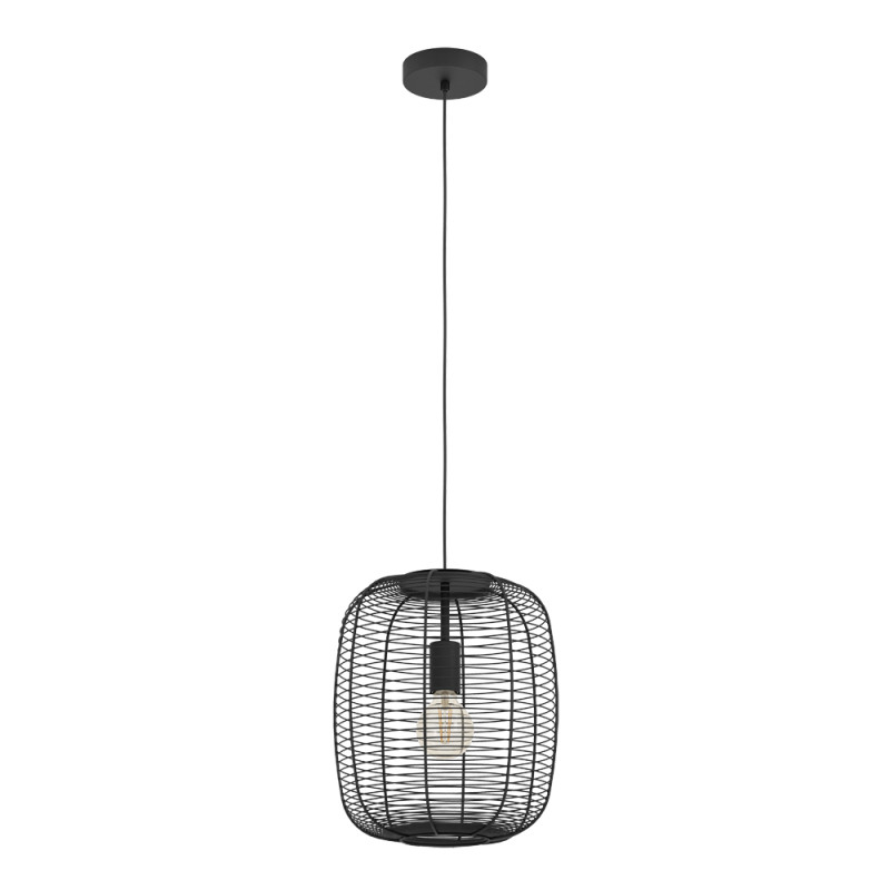Suspension Rinroe noire E27 40 W EGLO