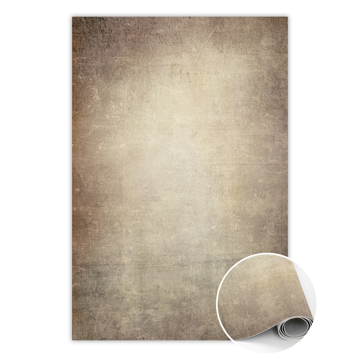 Modny dywan winylowy 60x90 cm - beton pustynny