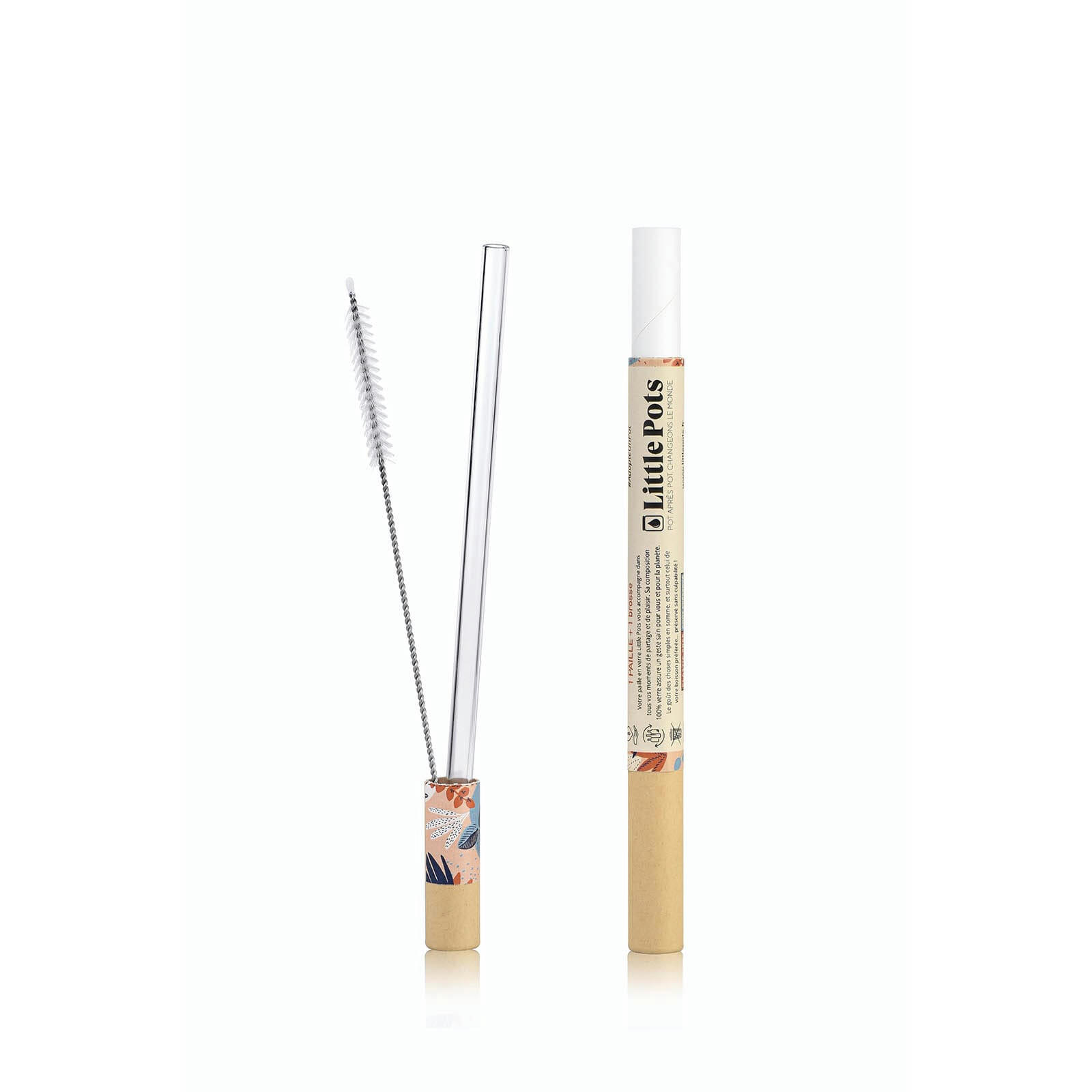 FESTILLANTE - Paille en verre réutilisable