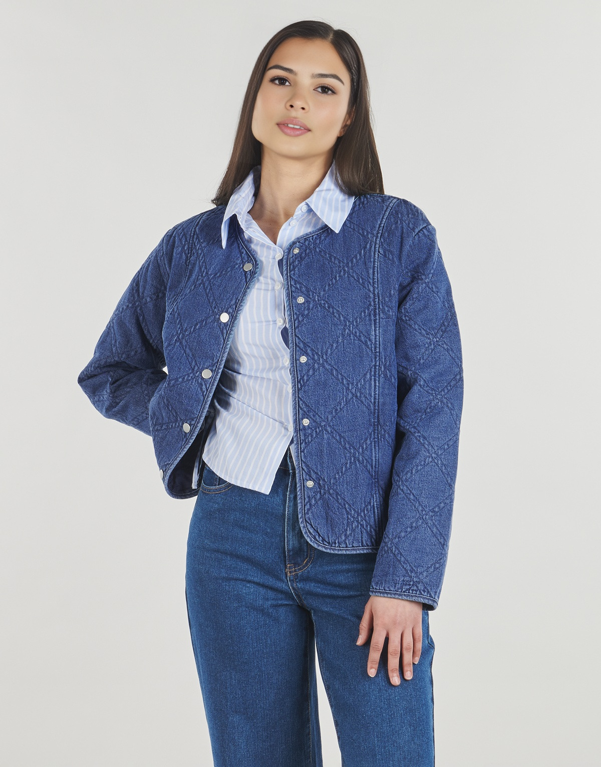 Vero Moda - VMERA LS QUILTED DNM - Jean