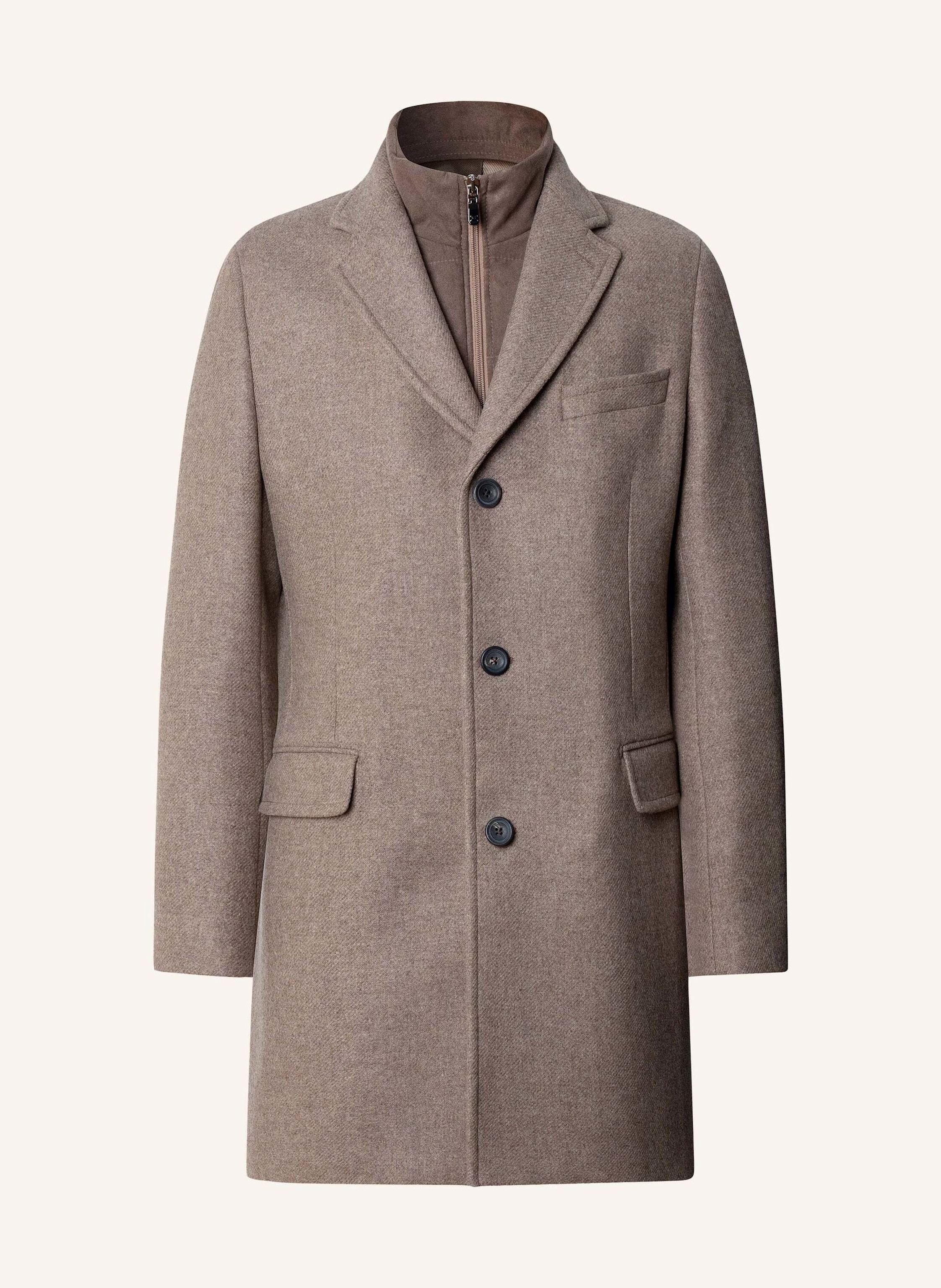 HACKETT LONDON Stehkragenmantel SR WL CASH W/BIB COAT