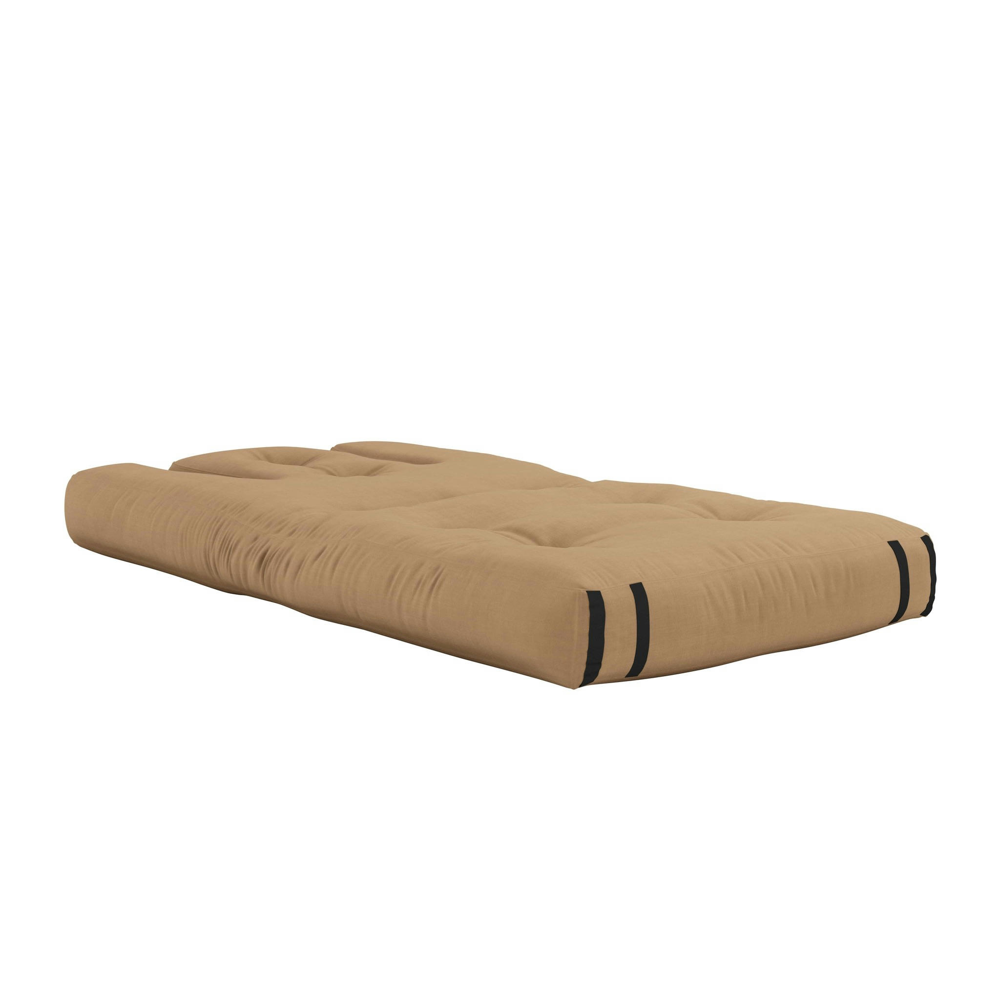 - Matelas 90x200 et fauteuil en futon marron 2 en 1