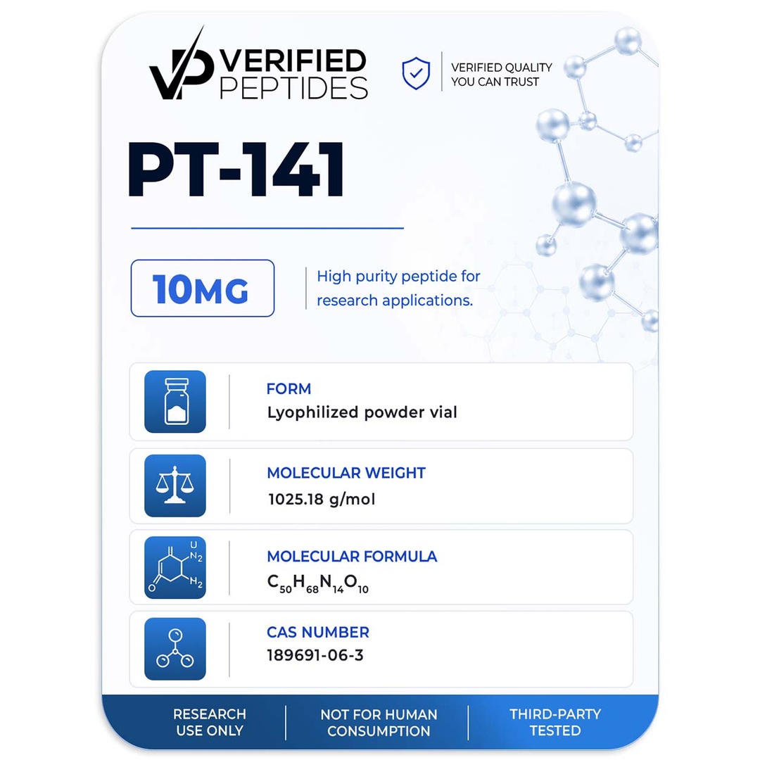 verified peptides pt 141
