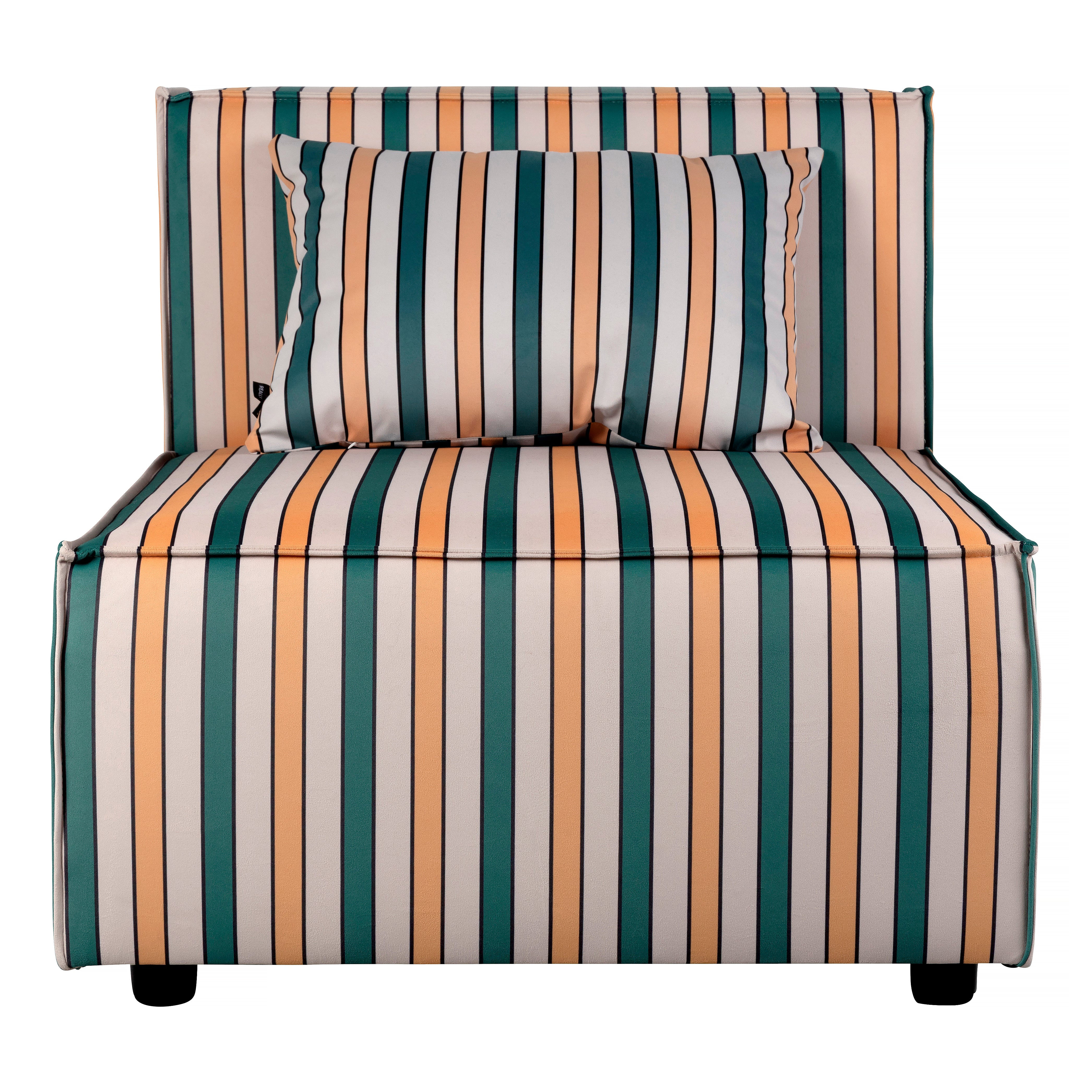 Fluwelen lounge fauteuil