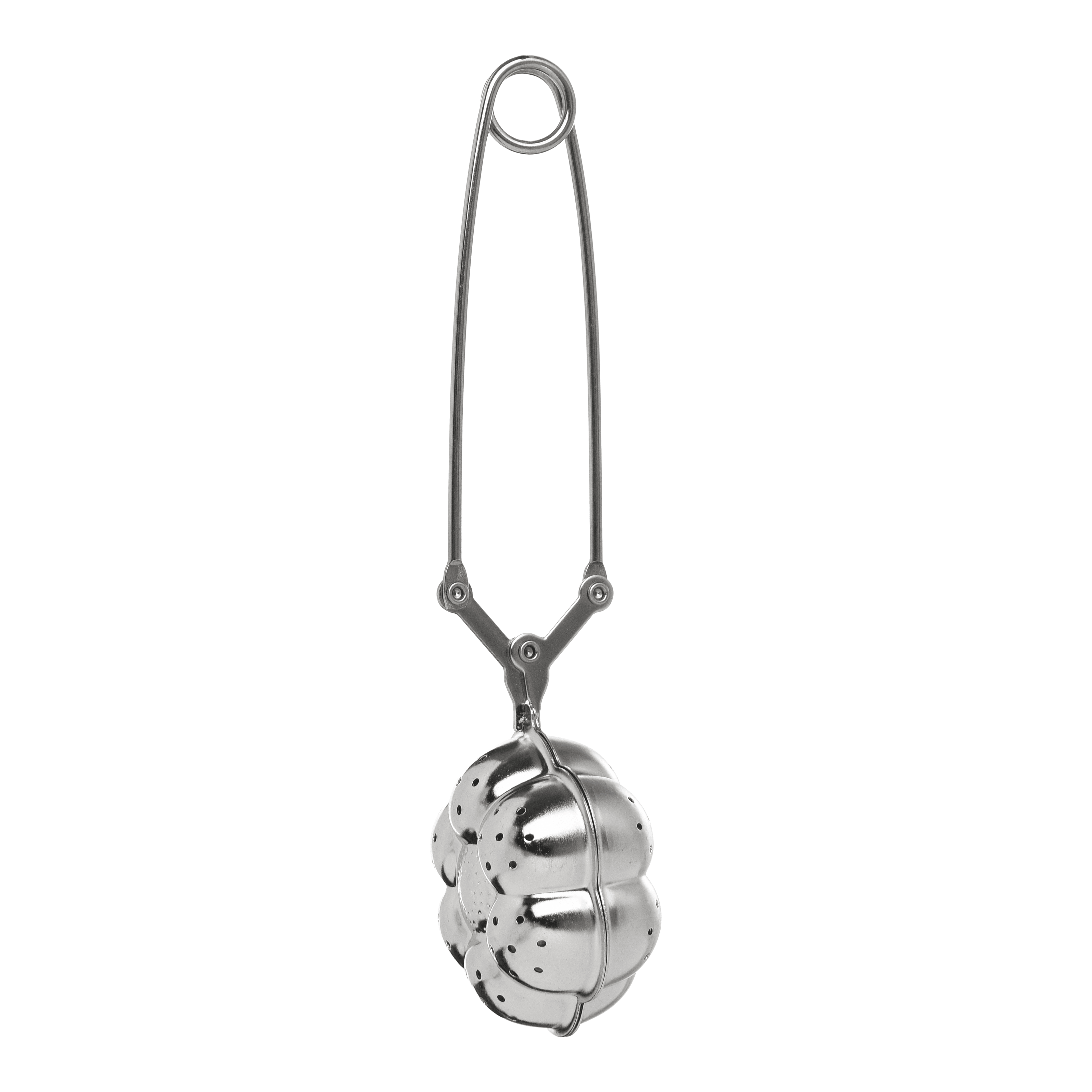 Teesieb Blume Silber,L 180 mm
