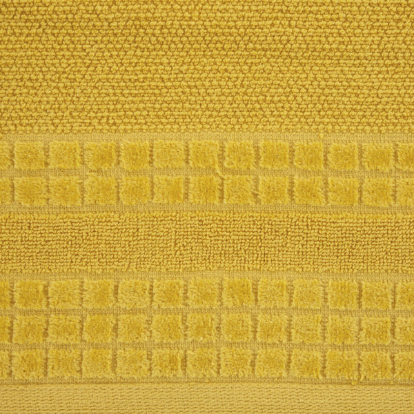 Ręcznik Cuba 50x90 musztardowy 500 g/m2 bawełniany