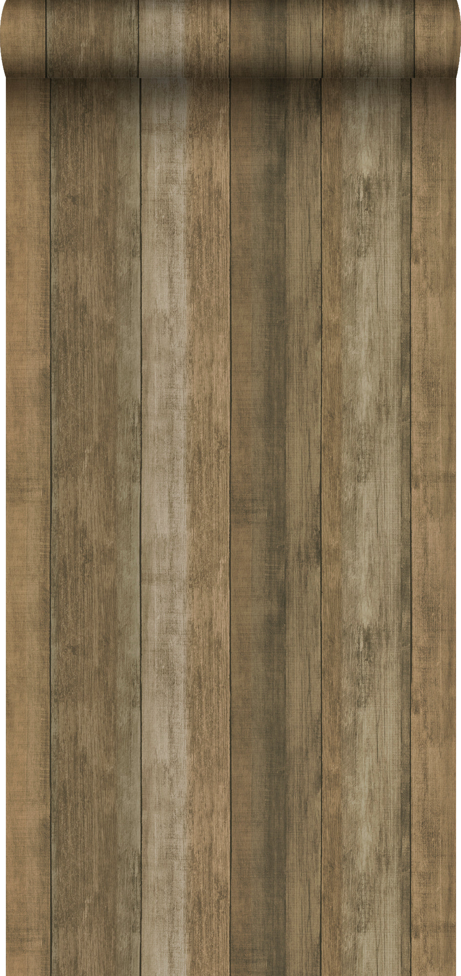 Sanders & Sanders behang houtlook bruin - 53 cm x 10 m - 640052