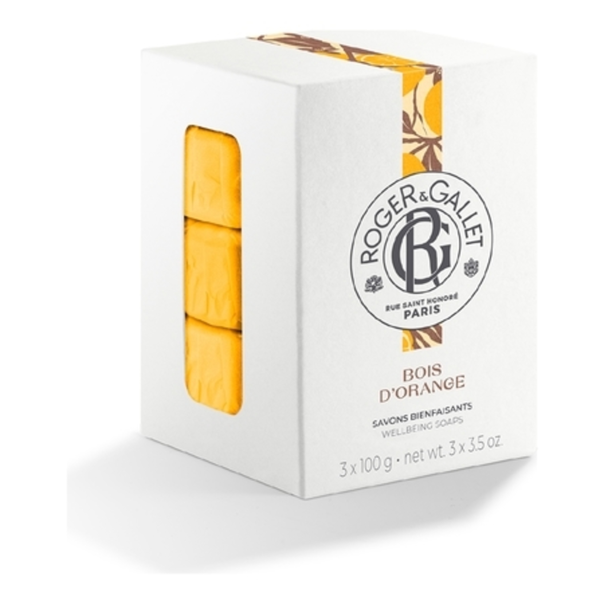 BOIS D'ORANGECoffret savons bienfaisants