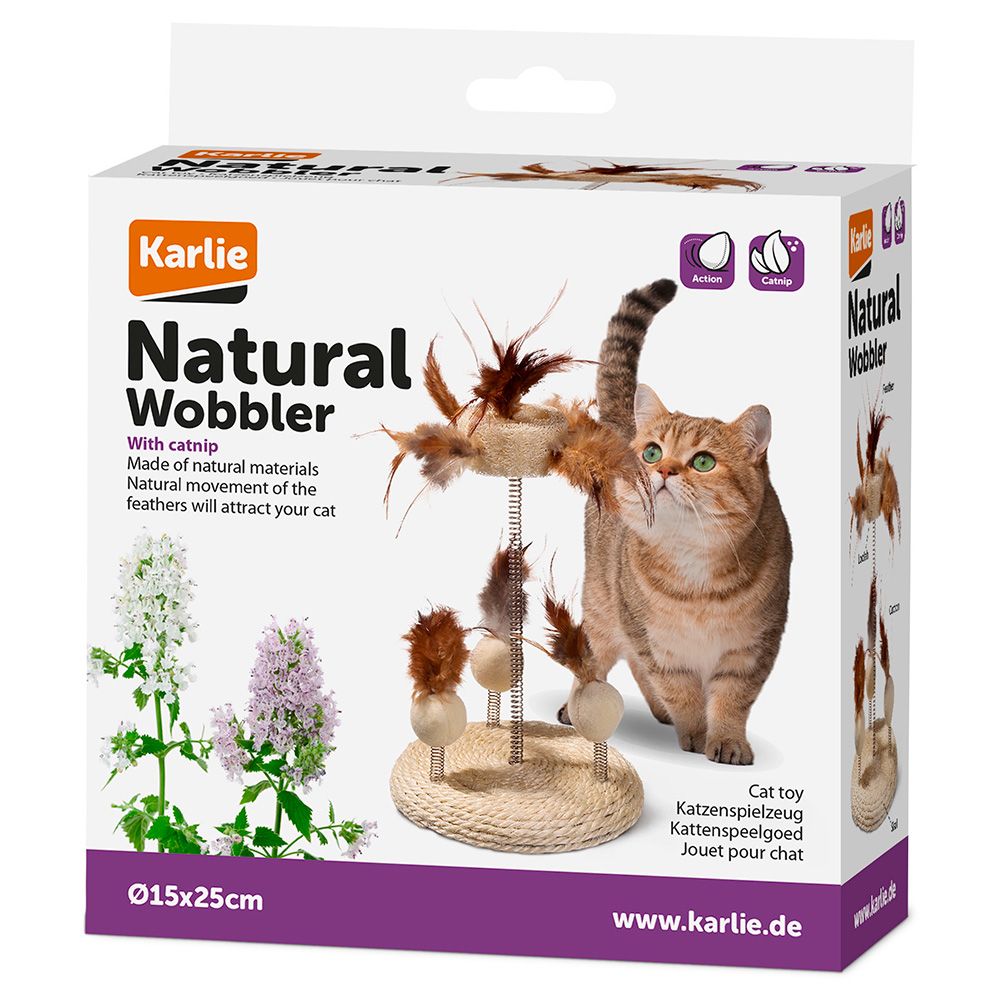 Karlie Cat Toy Nava Sisal and Loofah