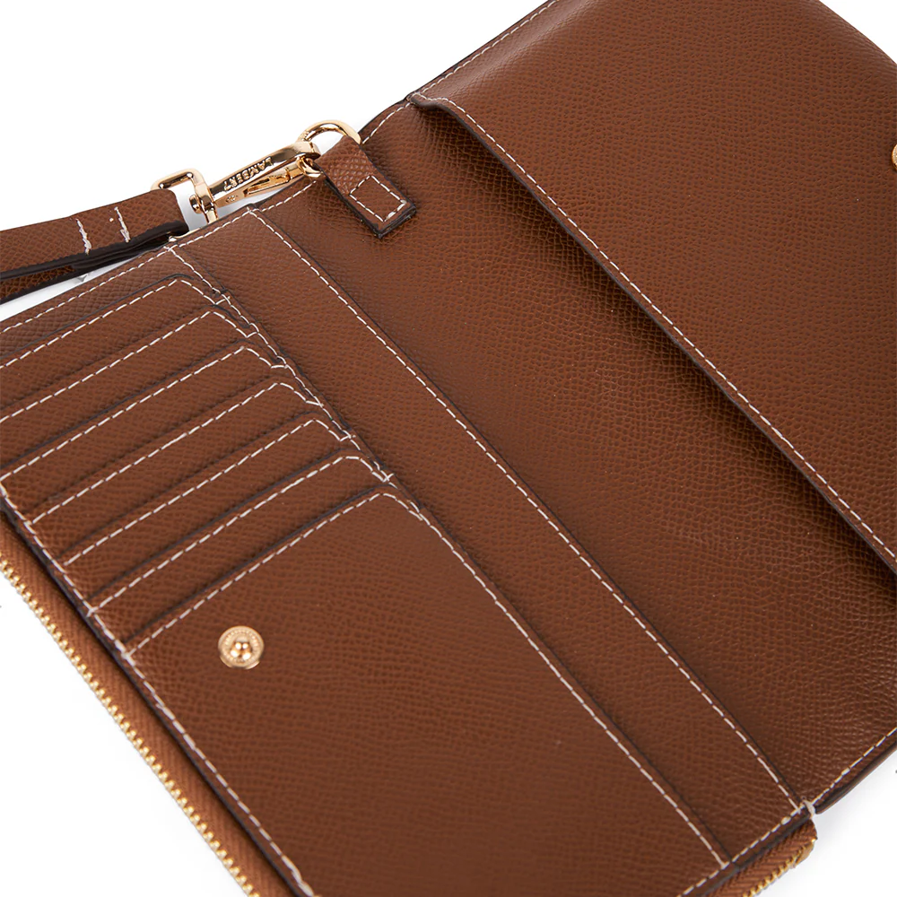 The Quinn – Hazelnut Vegan Leather Wallet