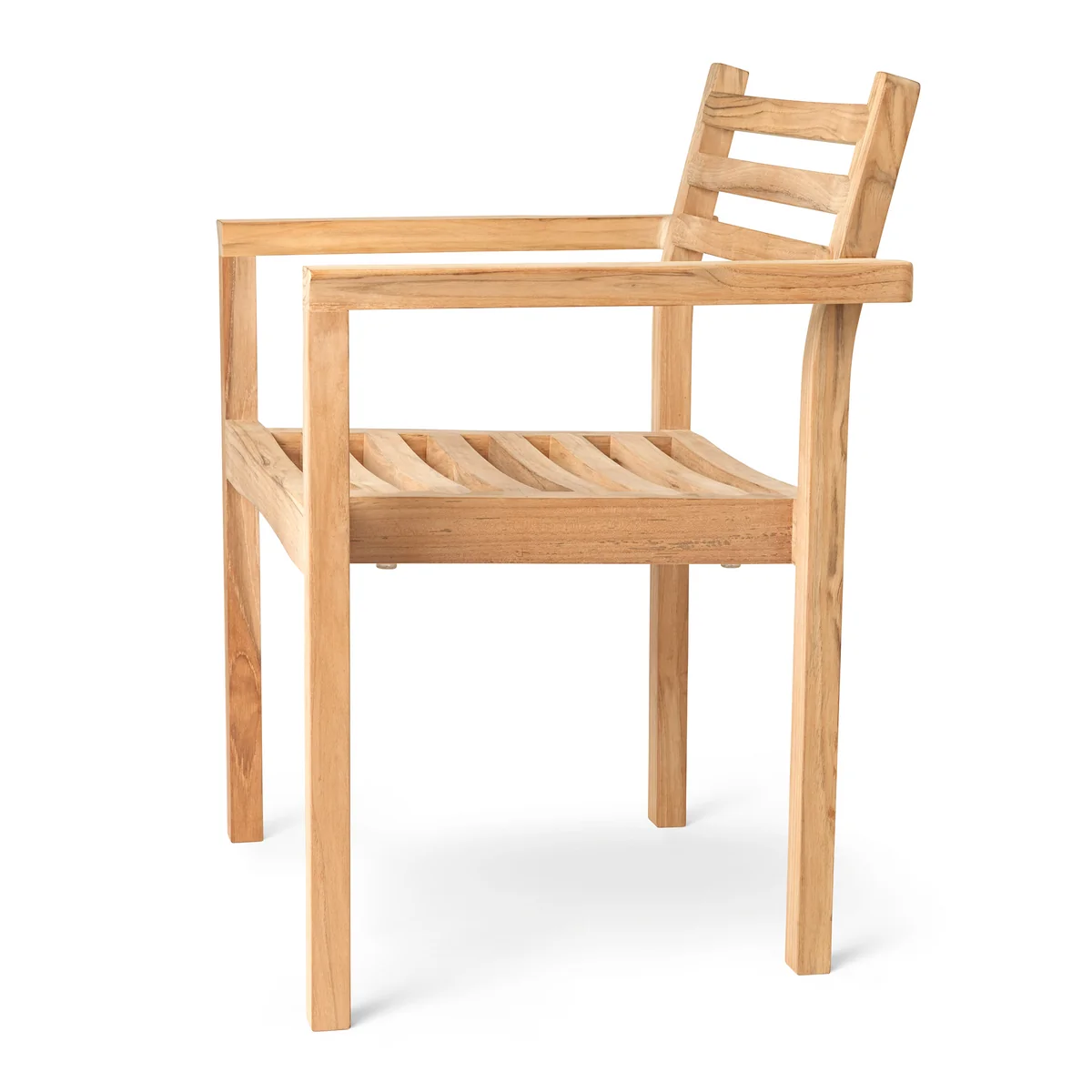 Carl Hansen - AH502 Garten Armlehnstuhl, Teak unbehandelt