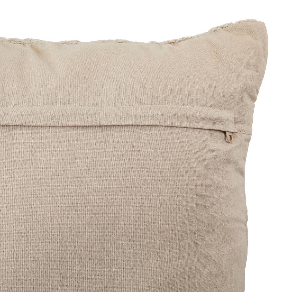Jacquard patterned cushion "Lehto" Cotton, Linen, 50x50 cm