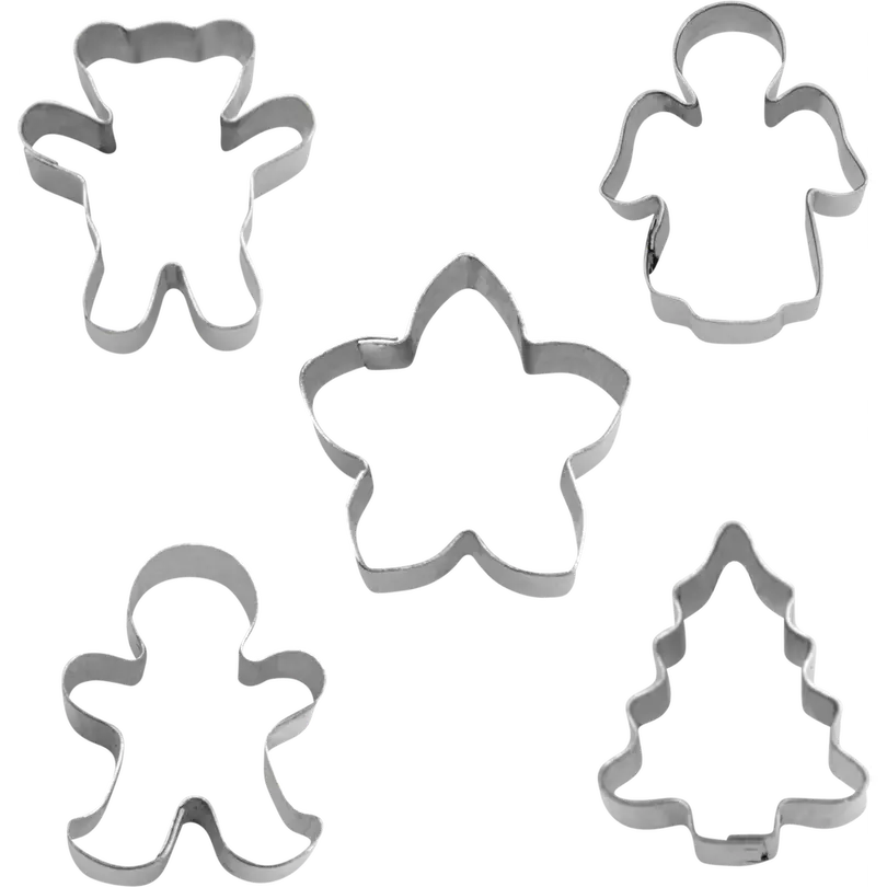 Ausstecher 5er-Set Mini Weihnachten