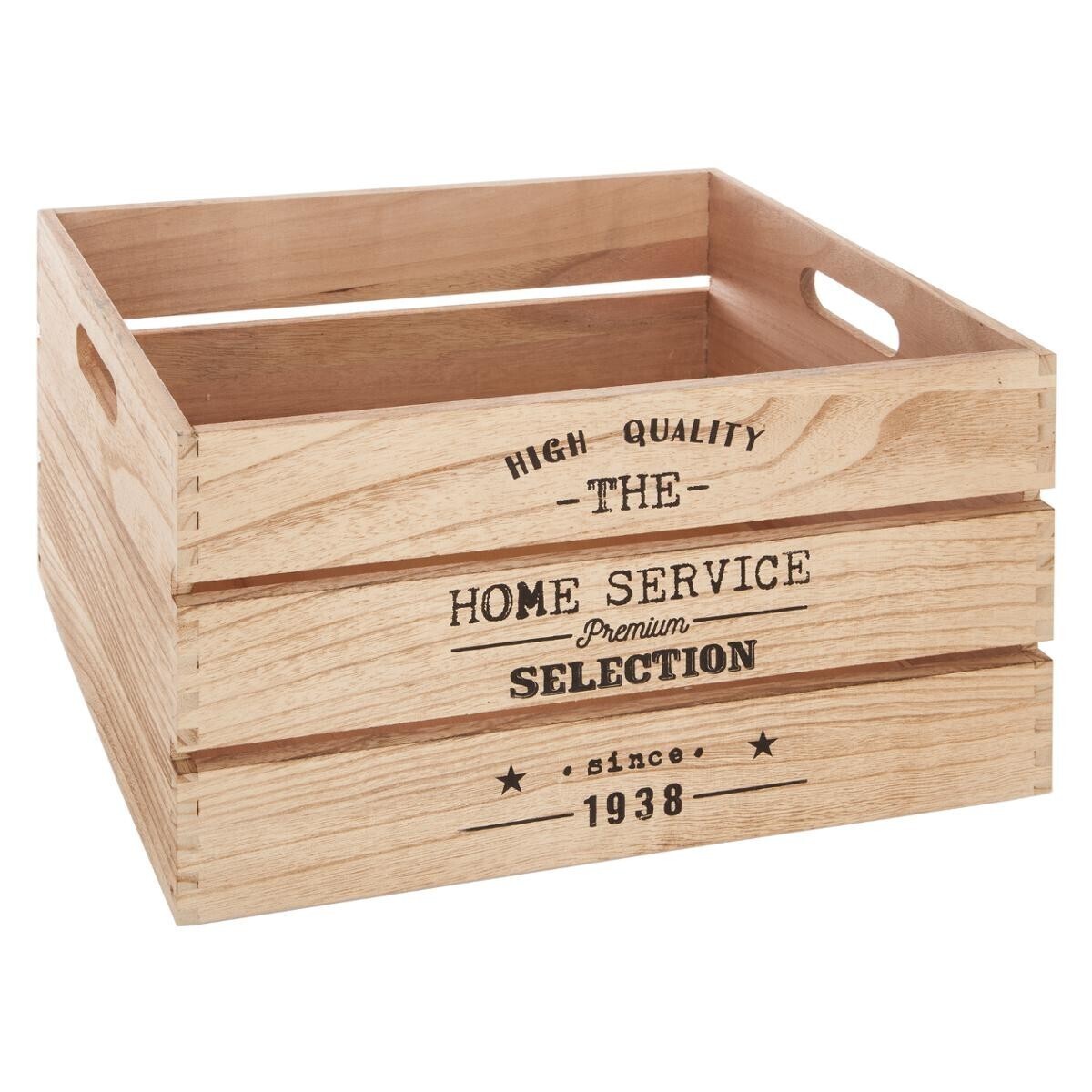 Set of 6 cases "Facto" Cage, Wood