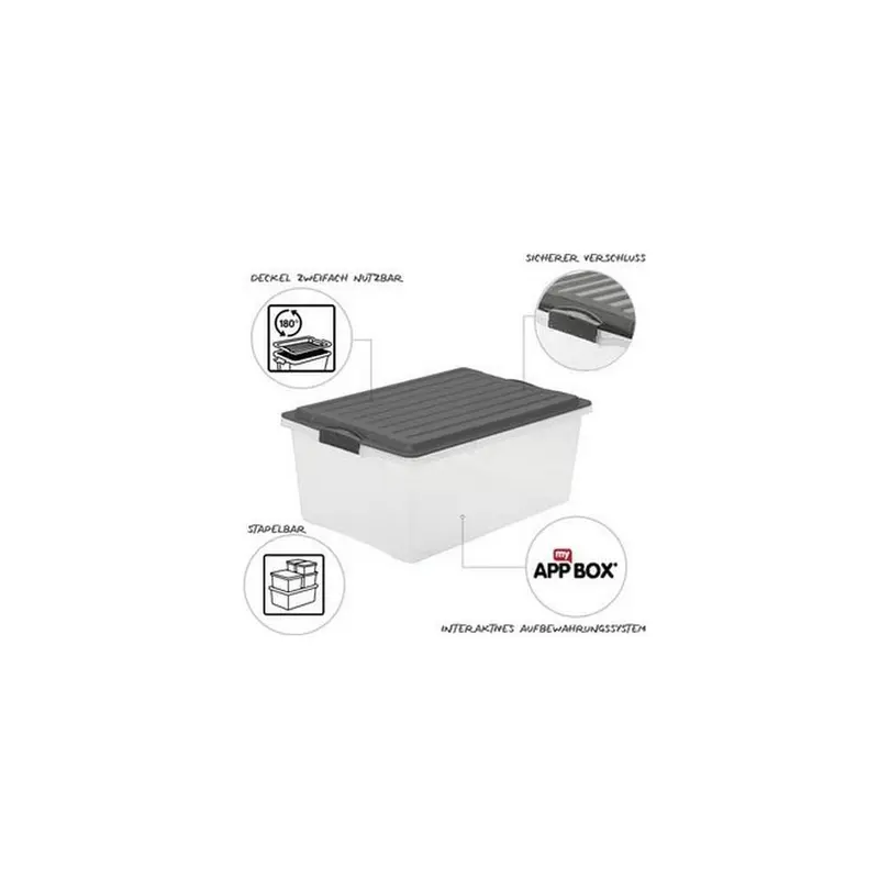 Aufbewahrungsbox 6er-Set COMPACT