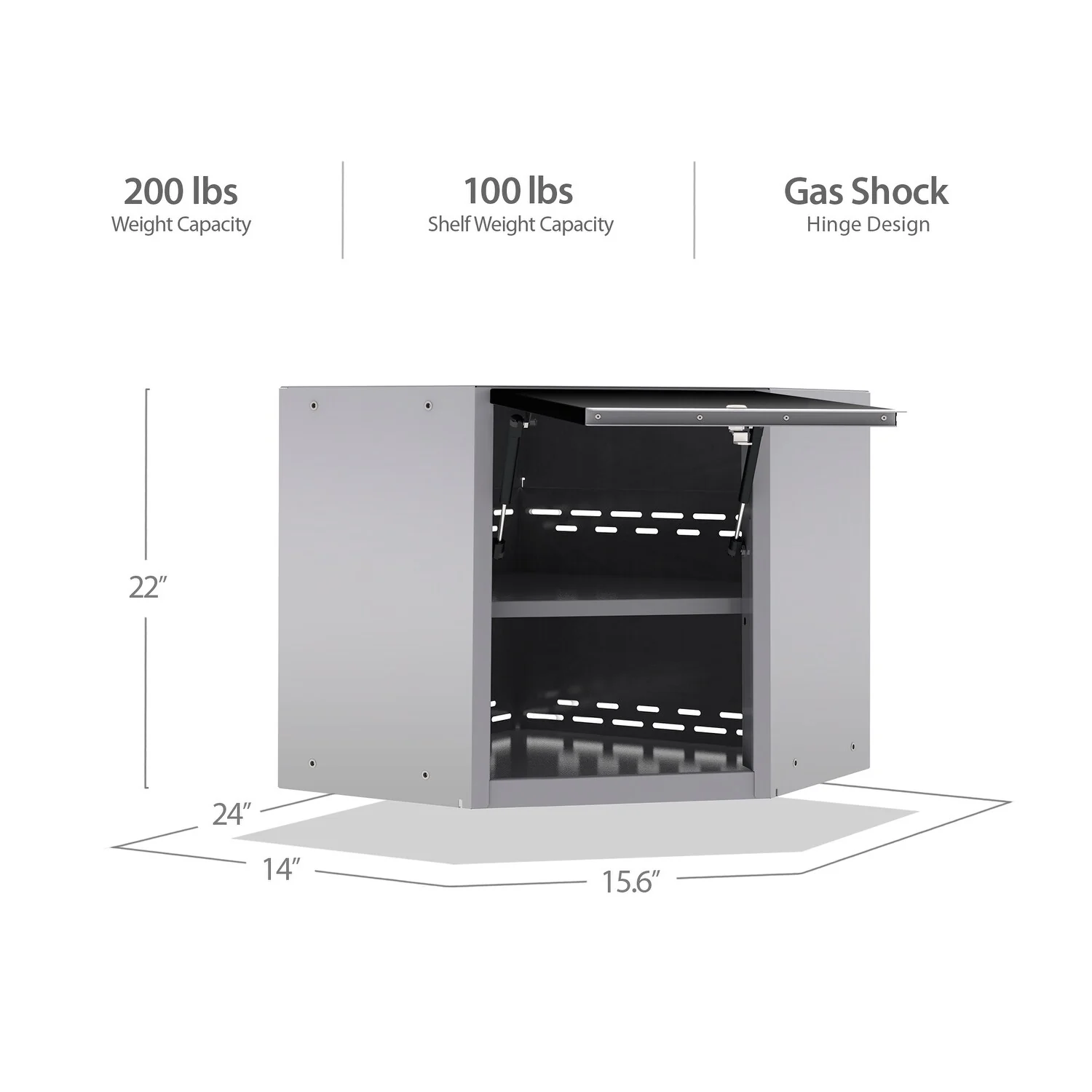 NewAge Products Performance Plus 2.0 Corner Wall - Black