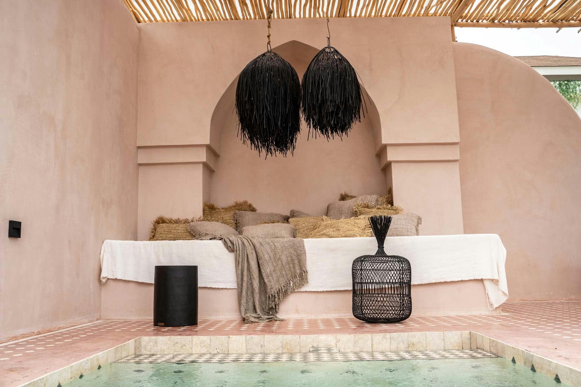 OH MY GEE - Coussin en coton gris 30x50