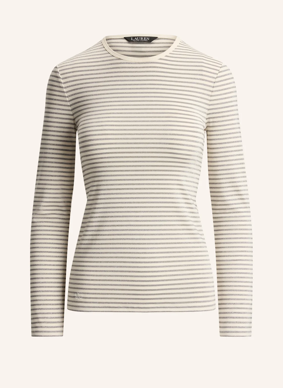 LAUREN RALPH LAUREN Longsleeve mit Glitzergarn
