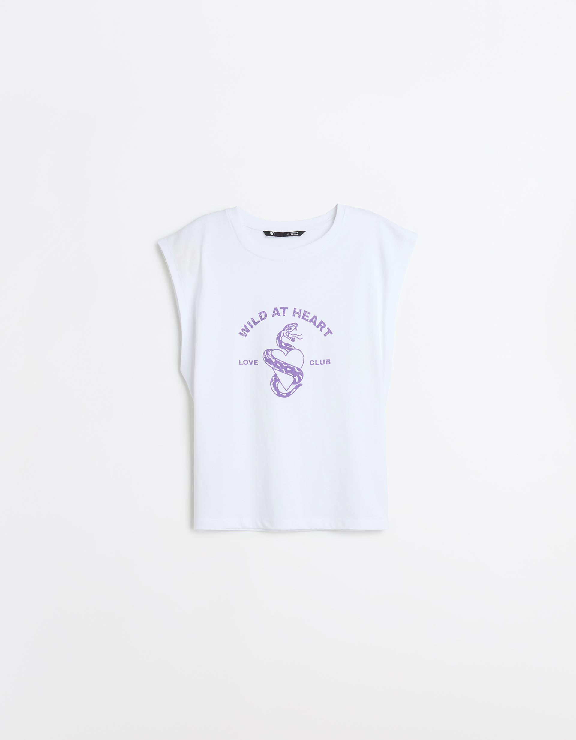 T-shirt Estampada, Mulher, Branco