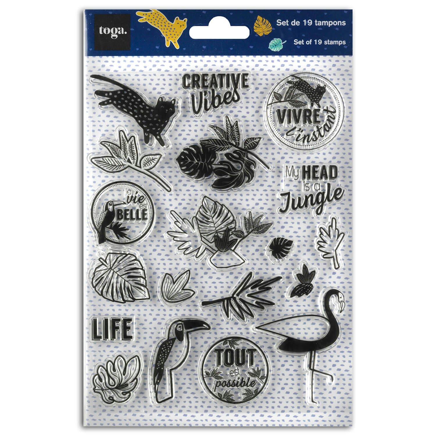 - 19 tampons Crystal® Jungle Vibes