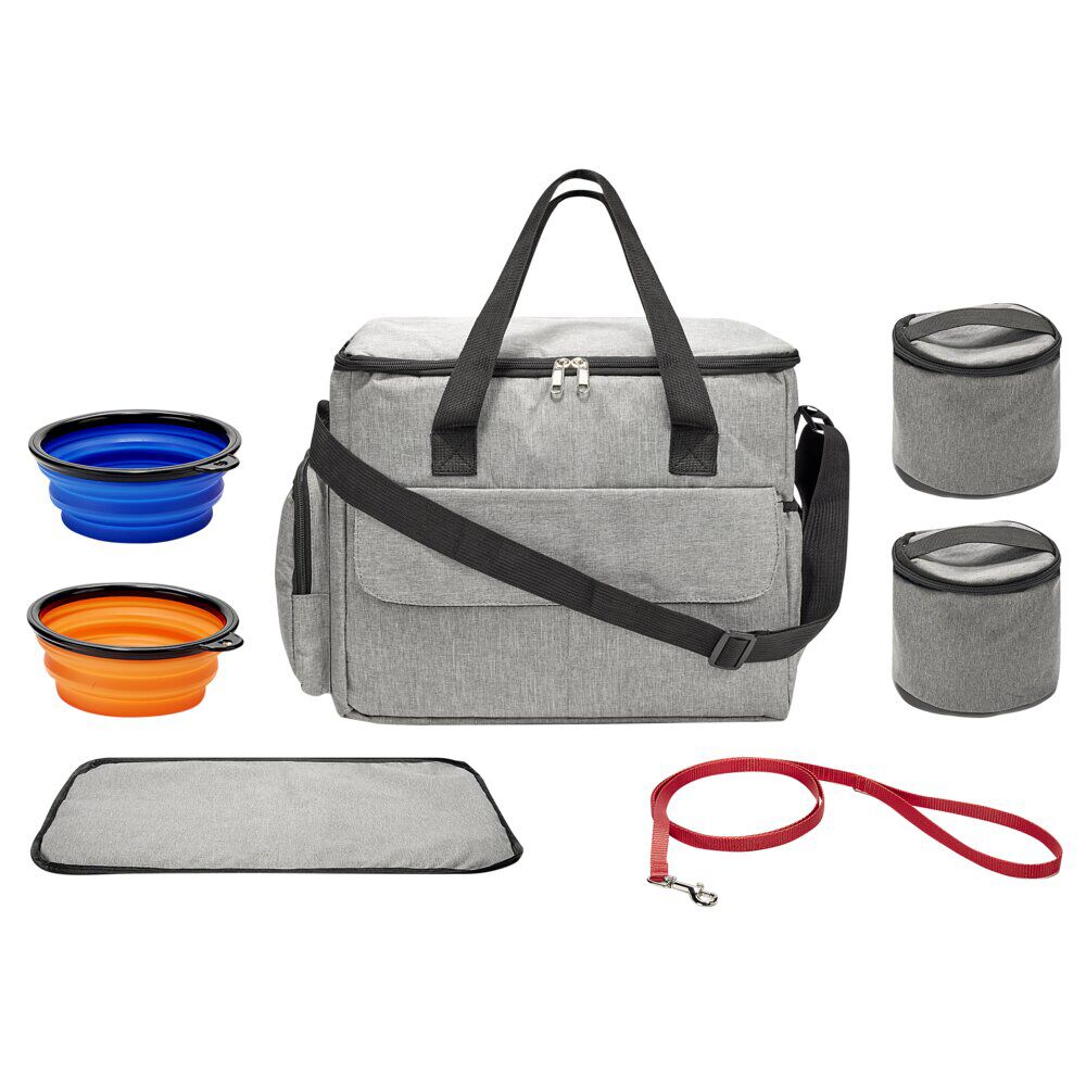 Sac de rangement accessoires x6 inclus pour chien ou chat 30x22xH38cm