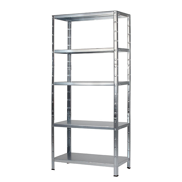 étagère de garage en acier galvanisé H.200 x L.100 x P.35 cm Schulte Regalwelt Powermax