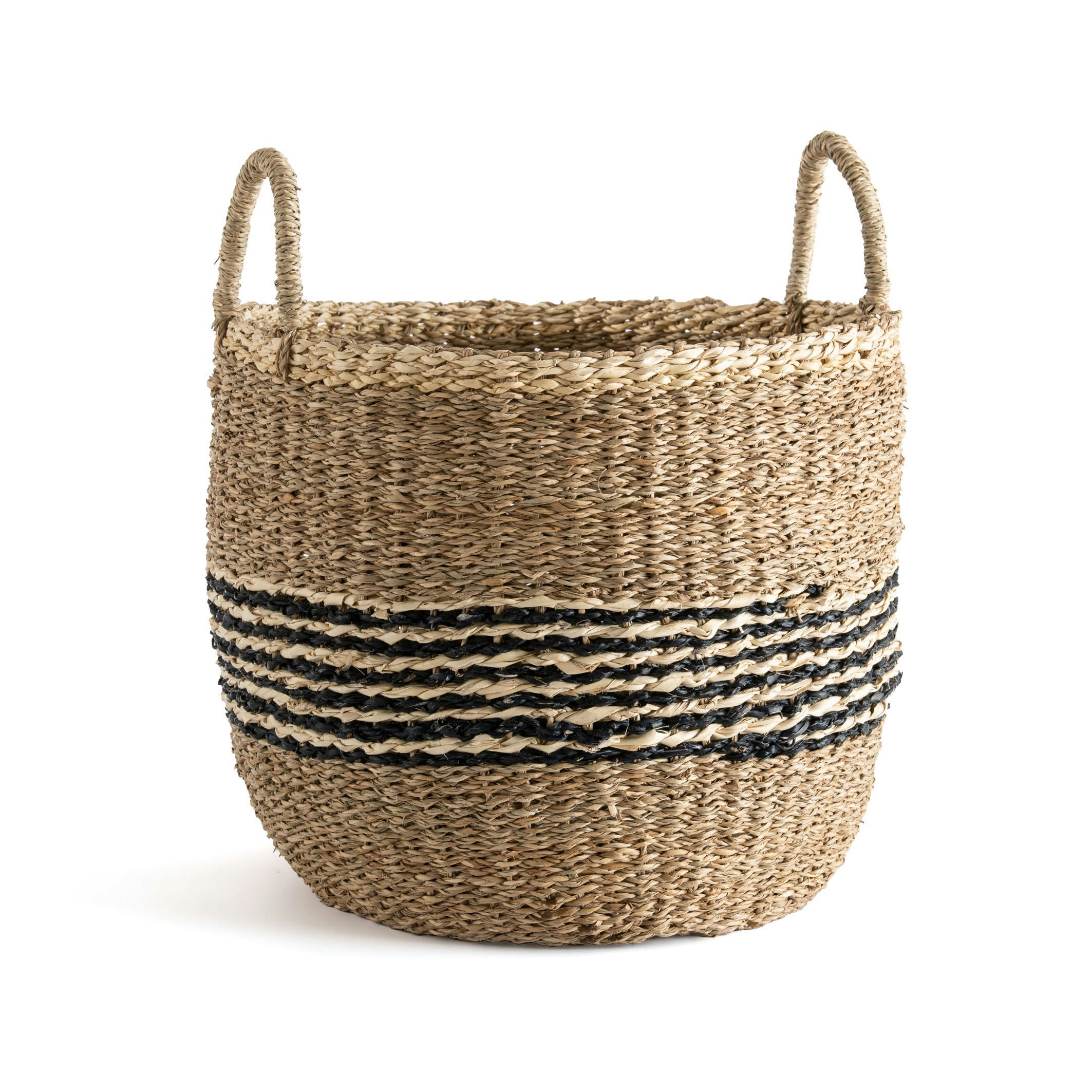 Panier rond en jonc de mer, Keita