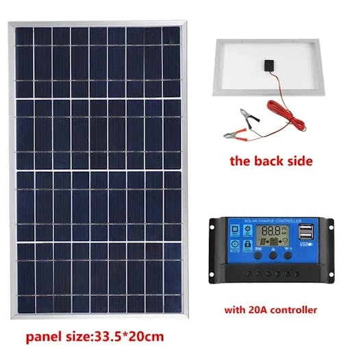 NNEOBA Portable Solar Panel Generator (600W)