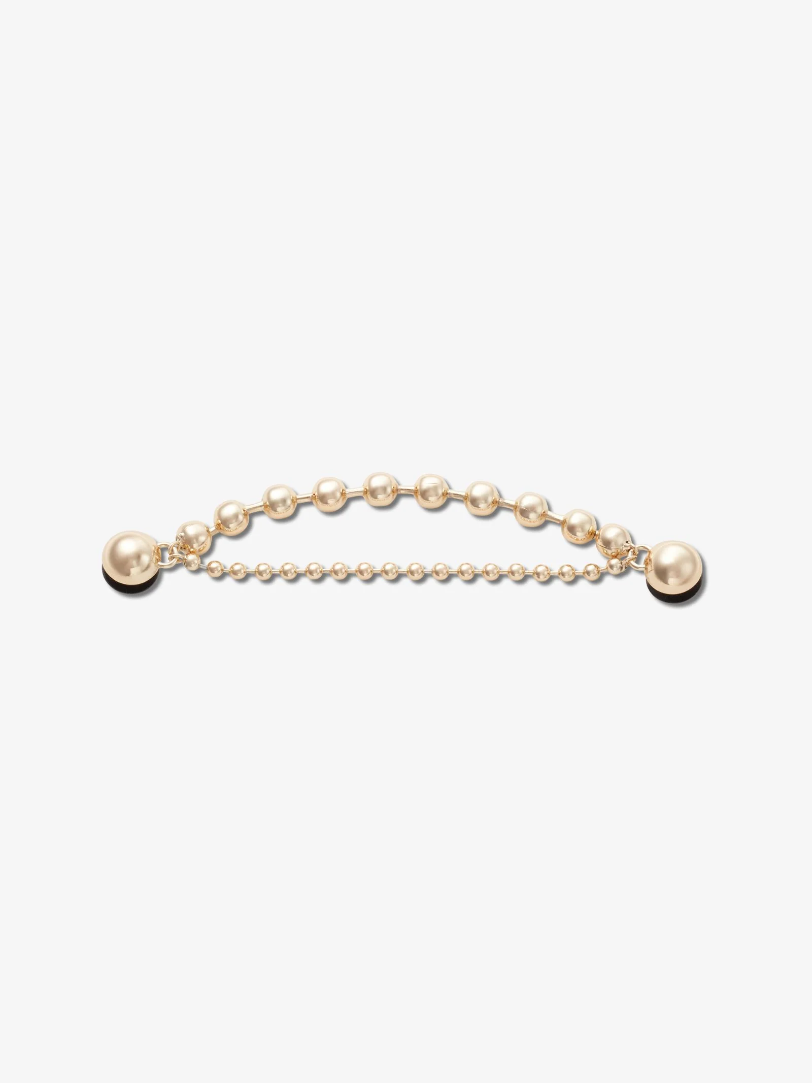 Gold and Crystal Double Chain