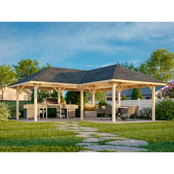 Pavillon »Bianca Set«, BxHxT: 588 x 319 x 588 cm