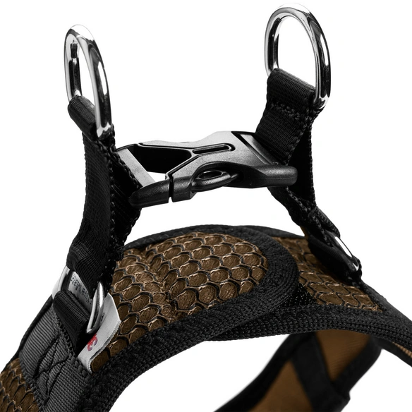 Geschirr, XXS-XS, polyester/mesh, braun