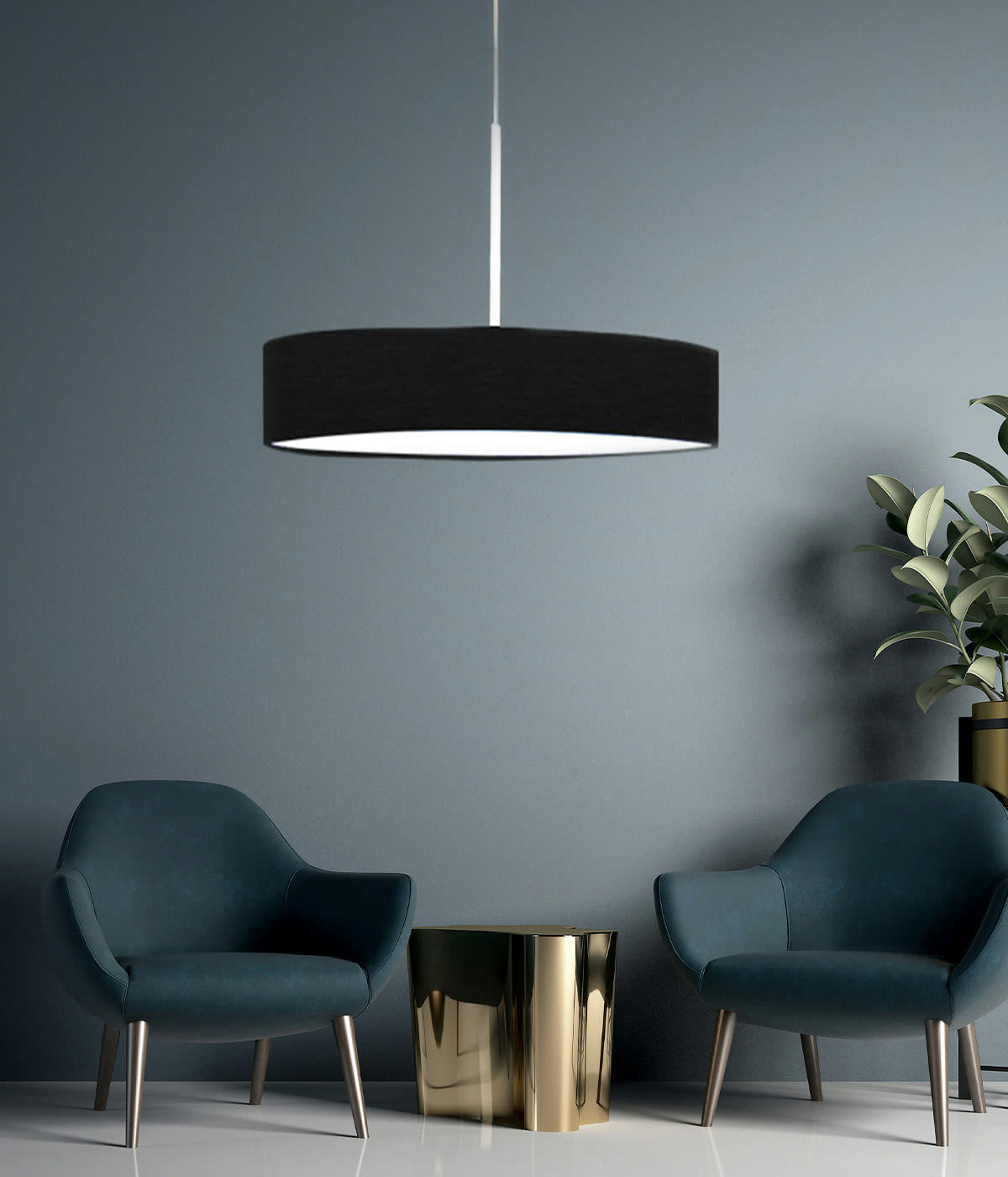 FINO - Suspension Stella Noir D: 65 x H: 20