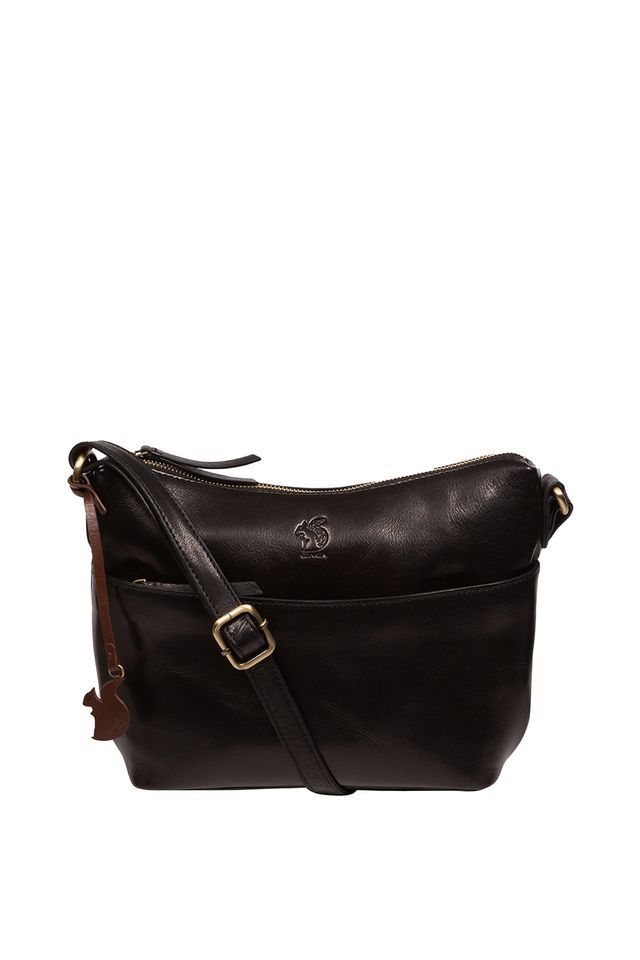 Conkca London Merrill' Leather Cross Body Bag