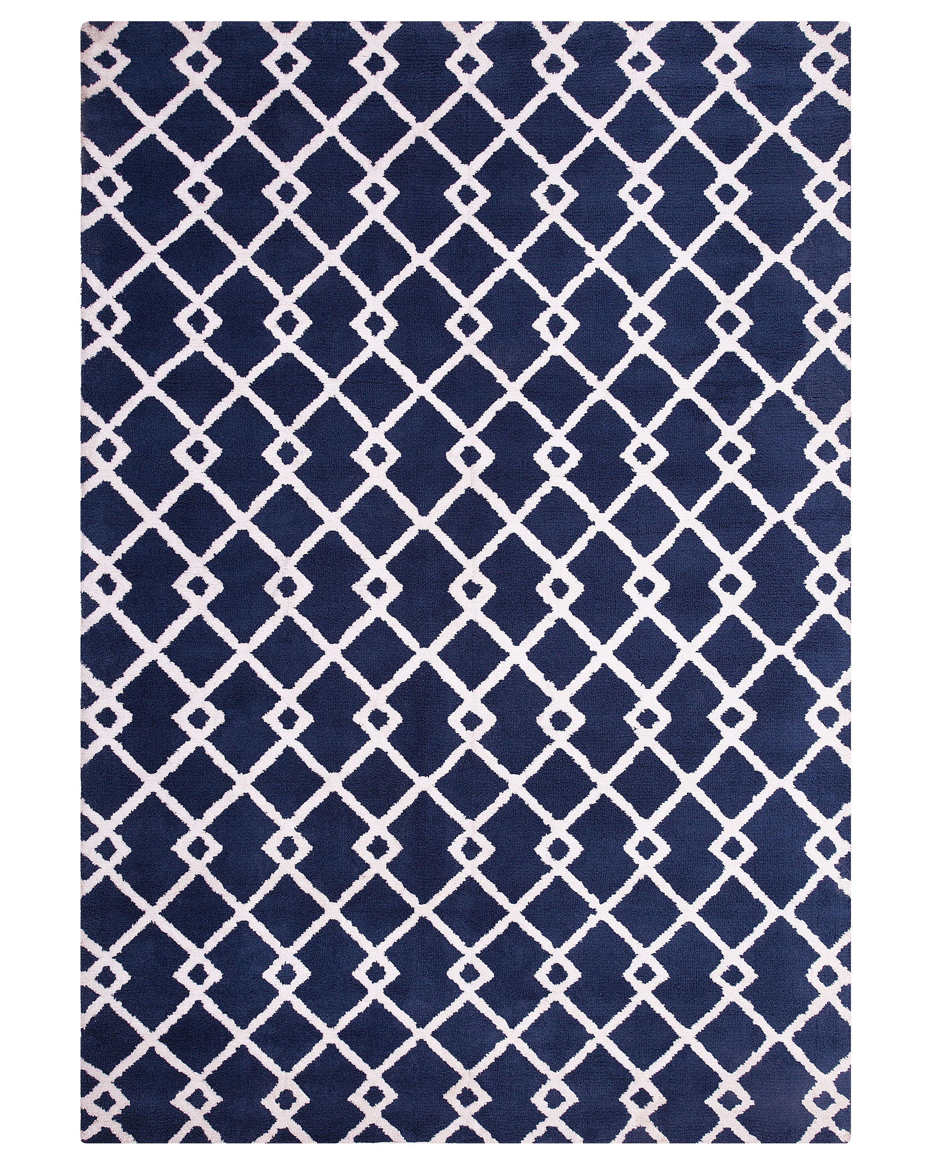 Rug SERRES Blue 140 x 200 cm