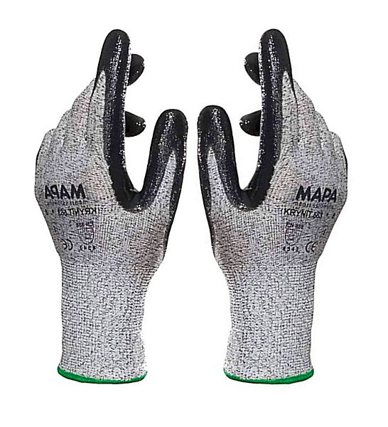 Lot de 12 paires de gants de travail tricot anti coupure Krynit 563 EN388 EN 420 Taille - Taille 9