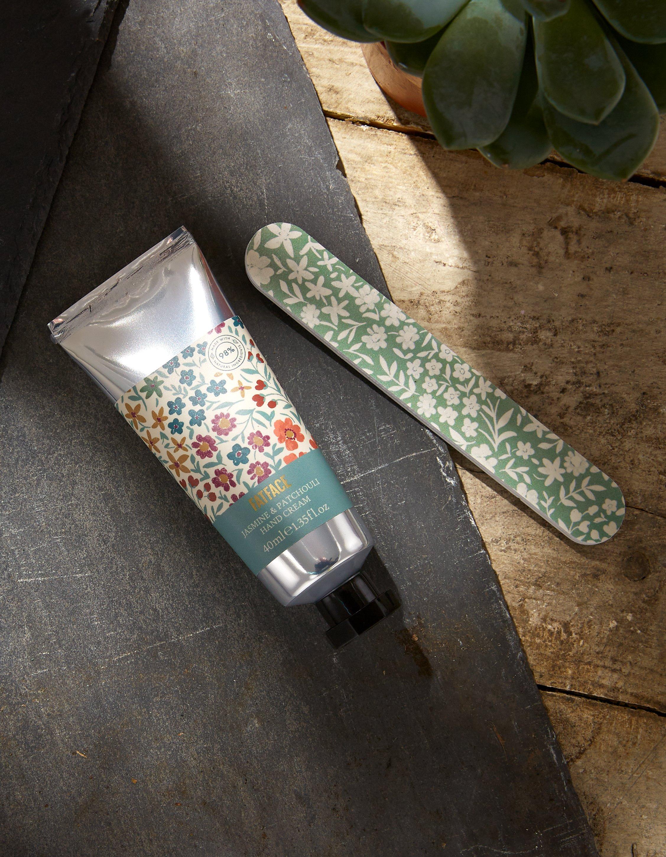 Hand Cream And Nail File Set