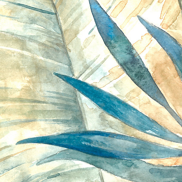Papier peint panoramique Intissé GoodHome Taram bleu 368 x 148 cm