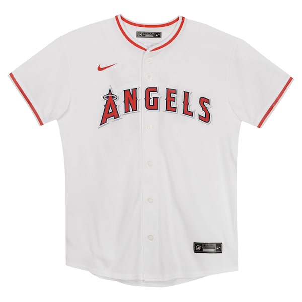 Mike Trout Los Angeles Angels Nike Preschool Home Game Jersey - White