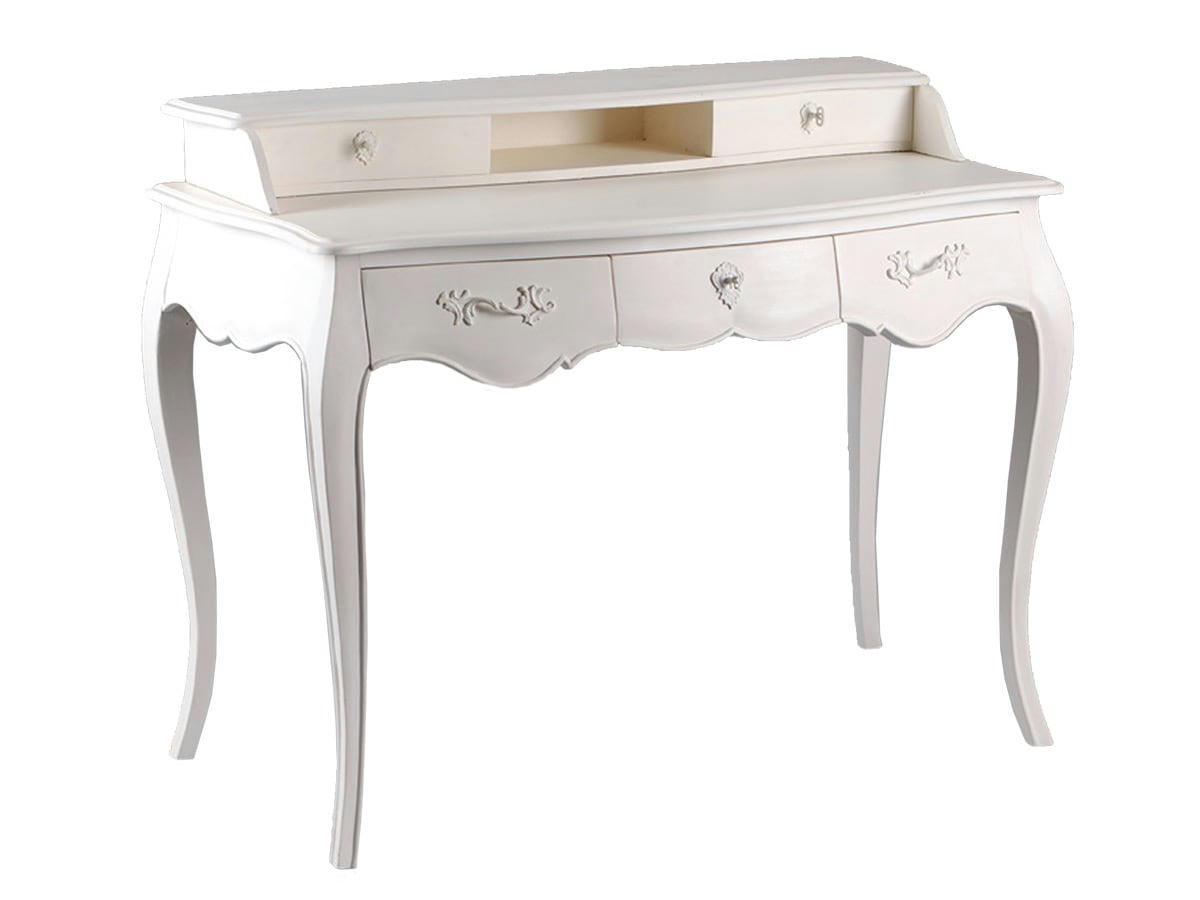 JOSEPHINE - Bureau grand modèle en bois blanc