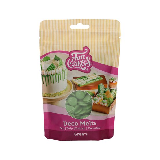 Funcakes Green Deco Melts 250g