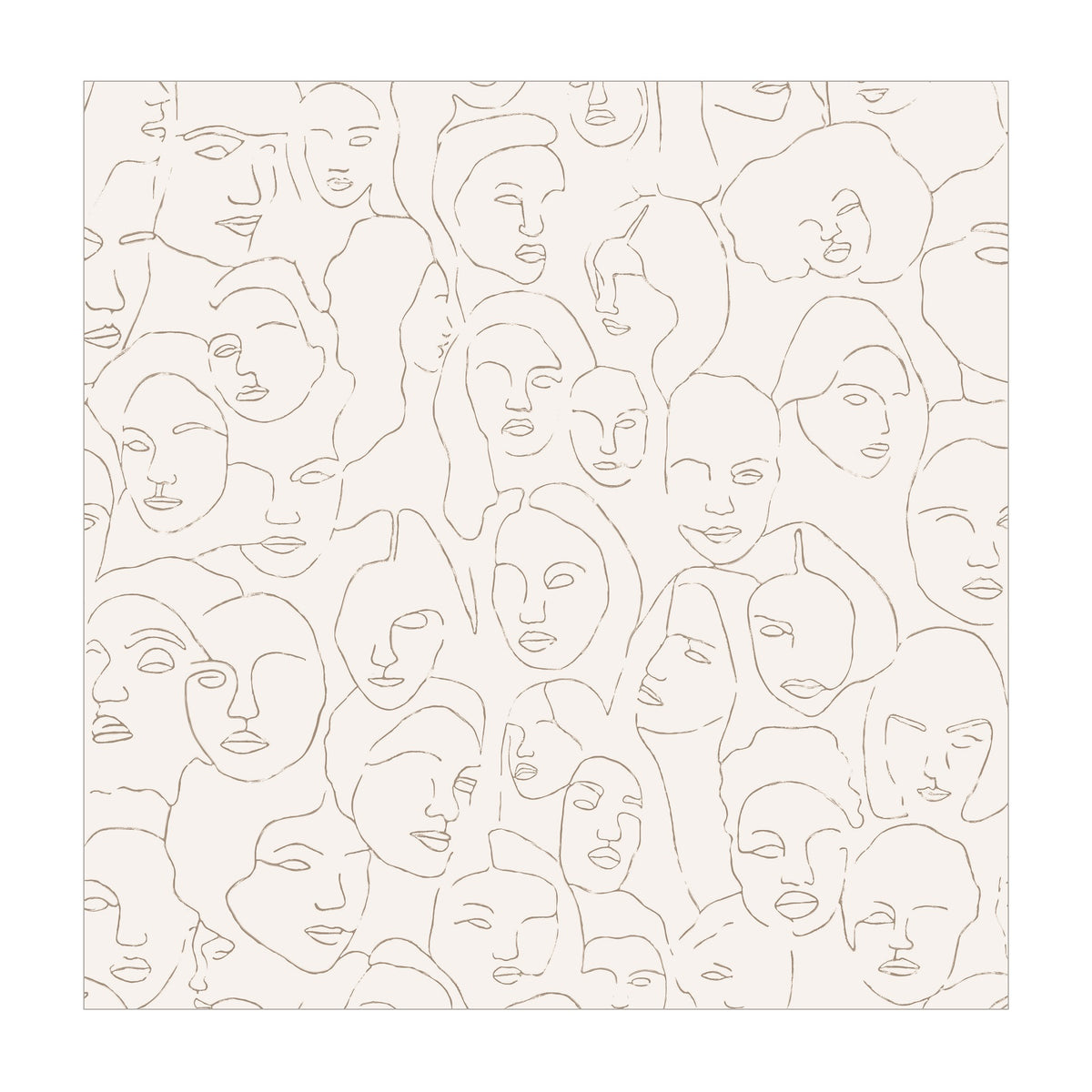 vtwonen Fotobehang - Faces - 280x150cm