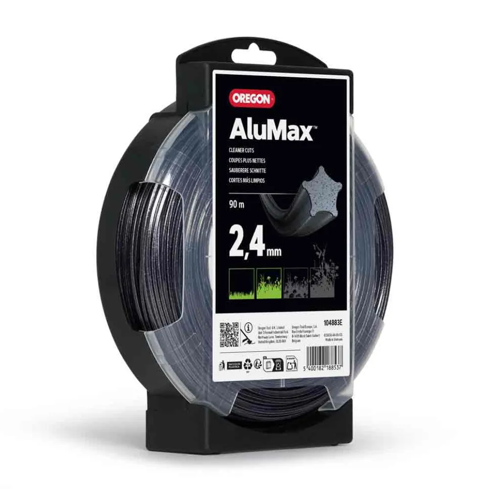 Oregon 104883E Nylium Star 2.4 mm x 90 m Trimmer Line
