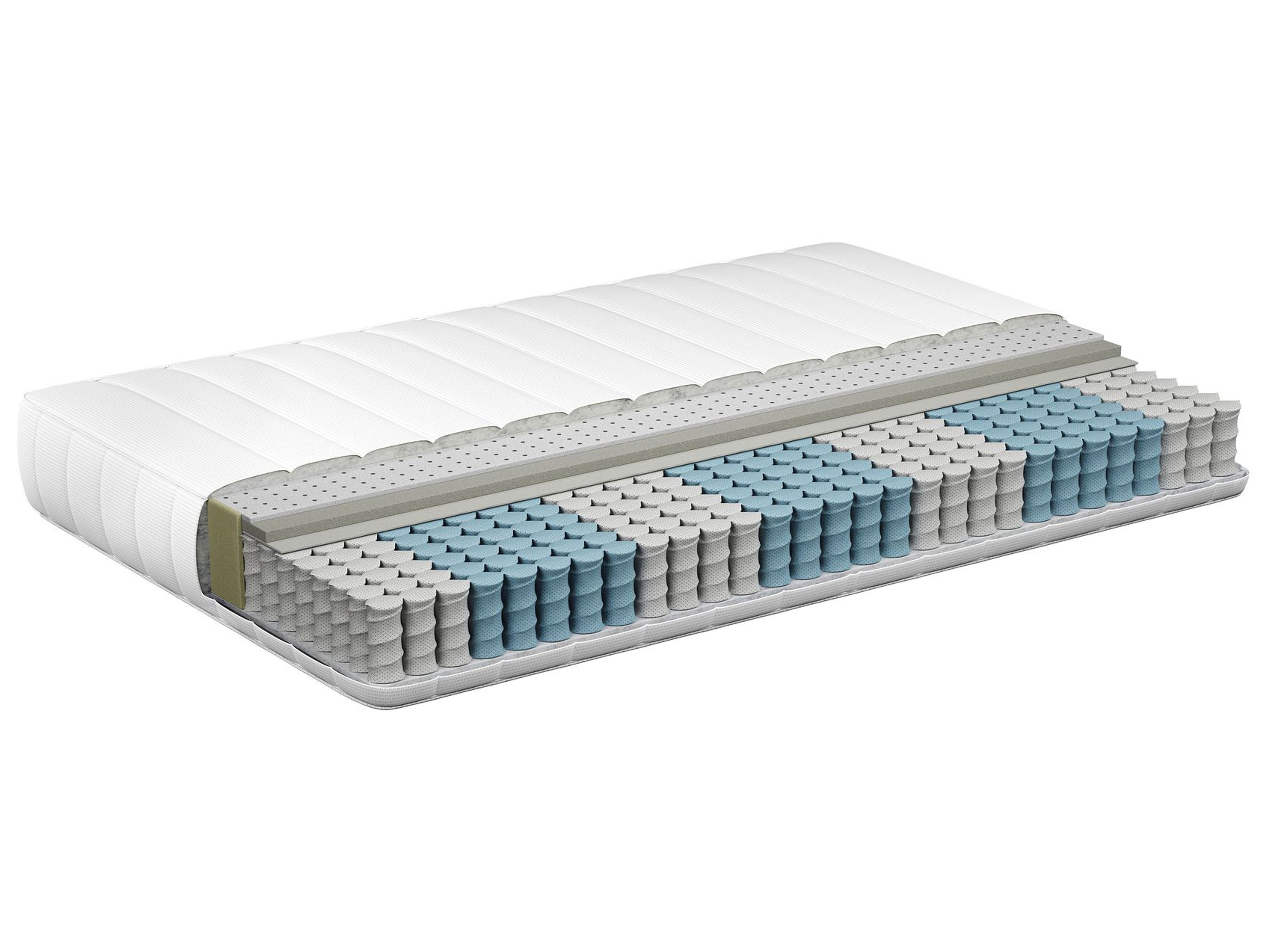 Latex Pocket Spring Mattress SPRINGY H3/4 Firm 160 x 200 cm (EU King Size)