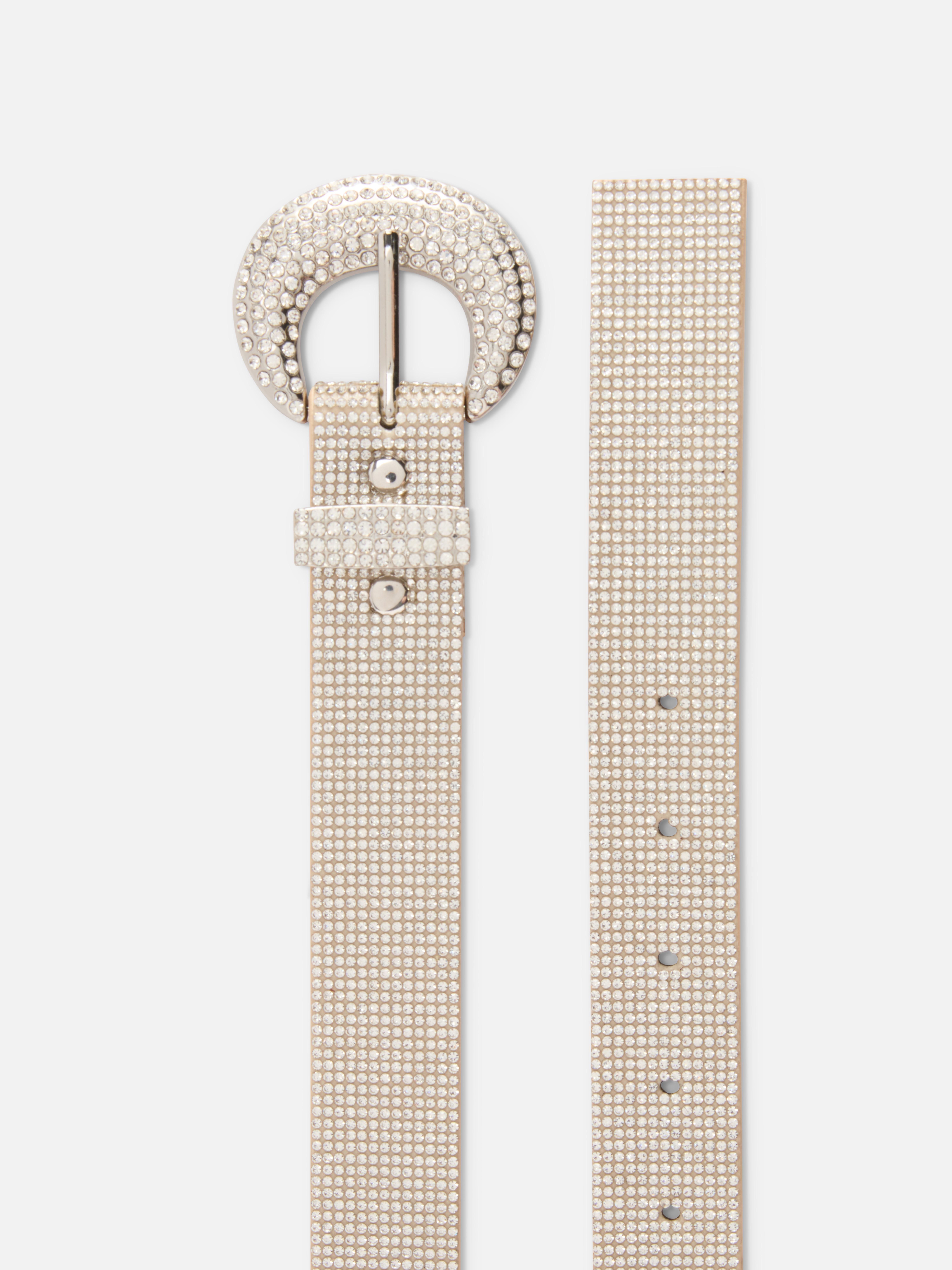 Circle Diamanté Belt