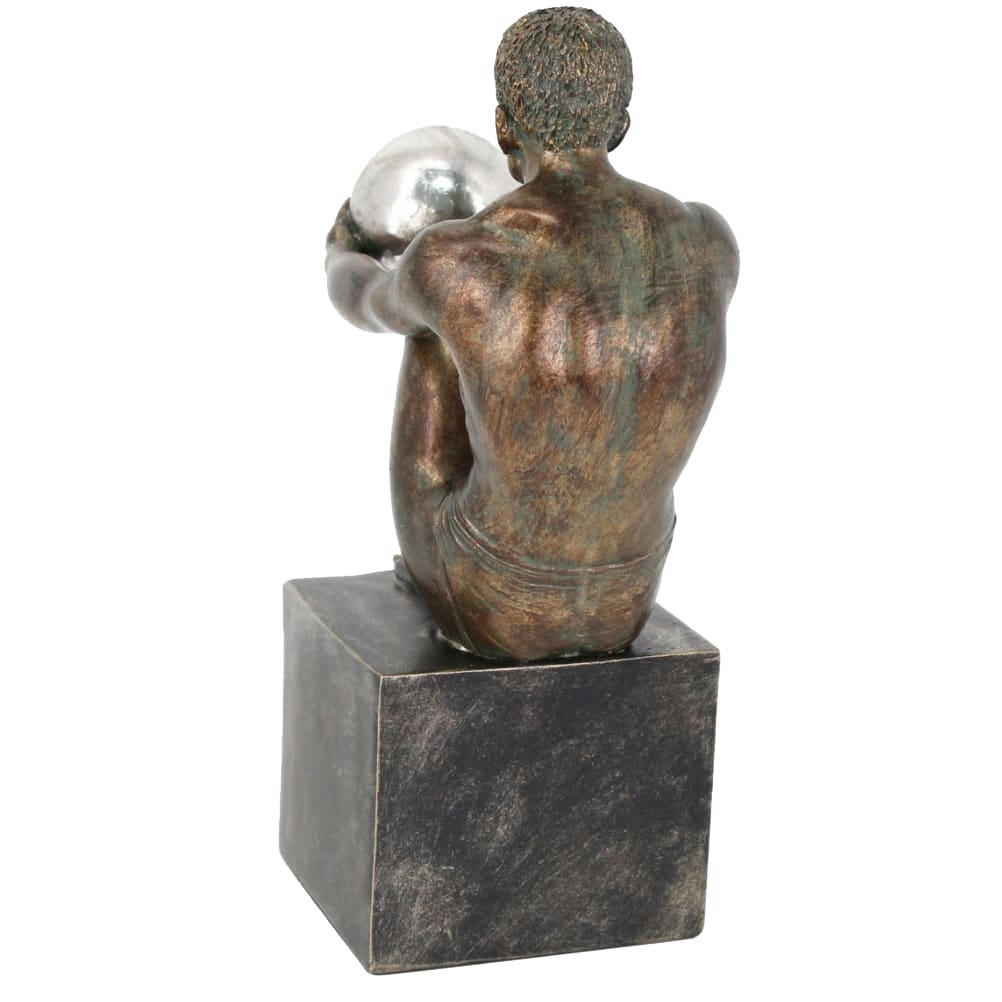 - Statuette Homme sur socle 25 cm